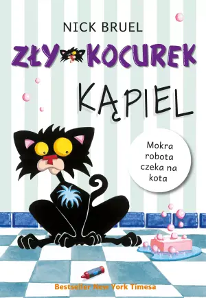 Zły kocurek. Kąpiel