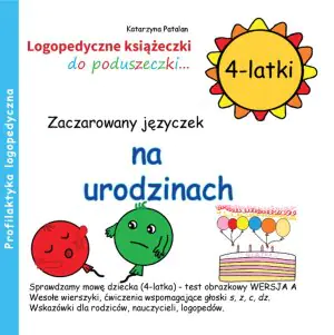 Zaczarowany języczek na urodzinach. 4-latki