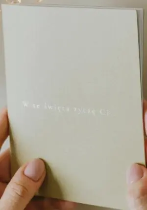 Książeczka W te święta życzę Ci - zieleń