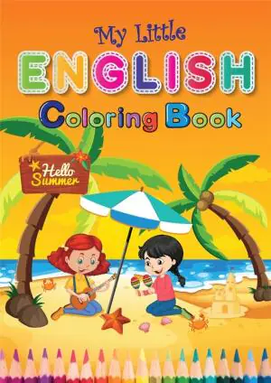My Little English Coloring Book