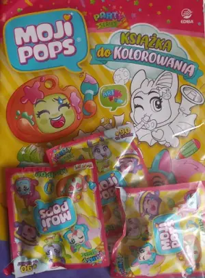 Moji Pops Książka do Kolorowania