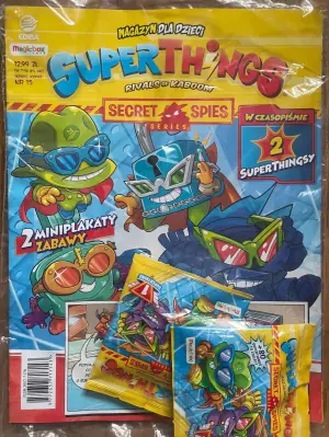 Super Things - Książka do kolorowania + figurka