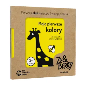 Moje pierwsze kolory. Książeczka kontrastowa