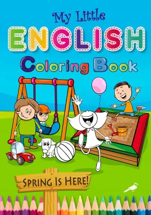 My Little English Coloring Book