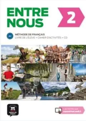 Entre nous 2. Podręcznik z ćwiczeniami + CD