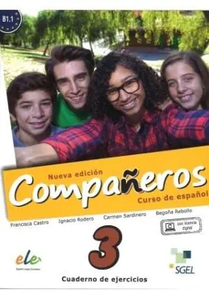 Companeros 3. Ćwiczenia + licencia digital - nueva edicion