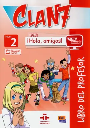 Clan 7 con ¡Hola, amigos! 2 Alumno