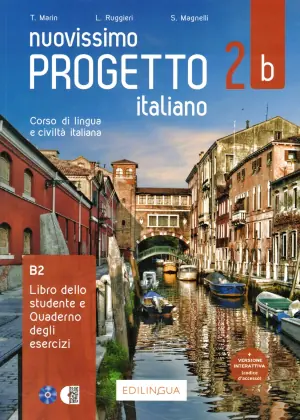 Progetto italiano Nuovissimo 2B podr. + ćw. + CD