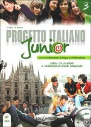 Progetto italiano junior 3 podręcznik + ćwiczenia + Audio CD