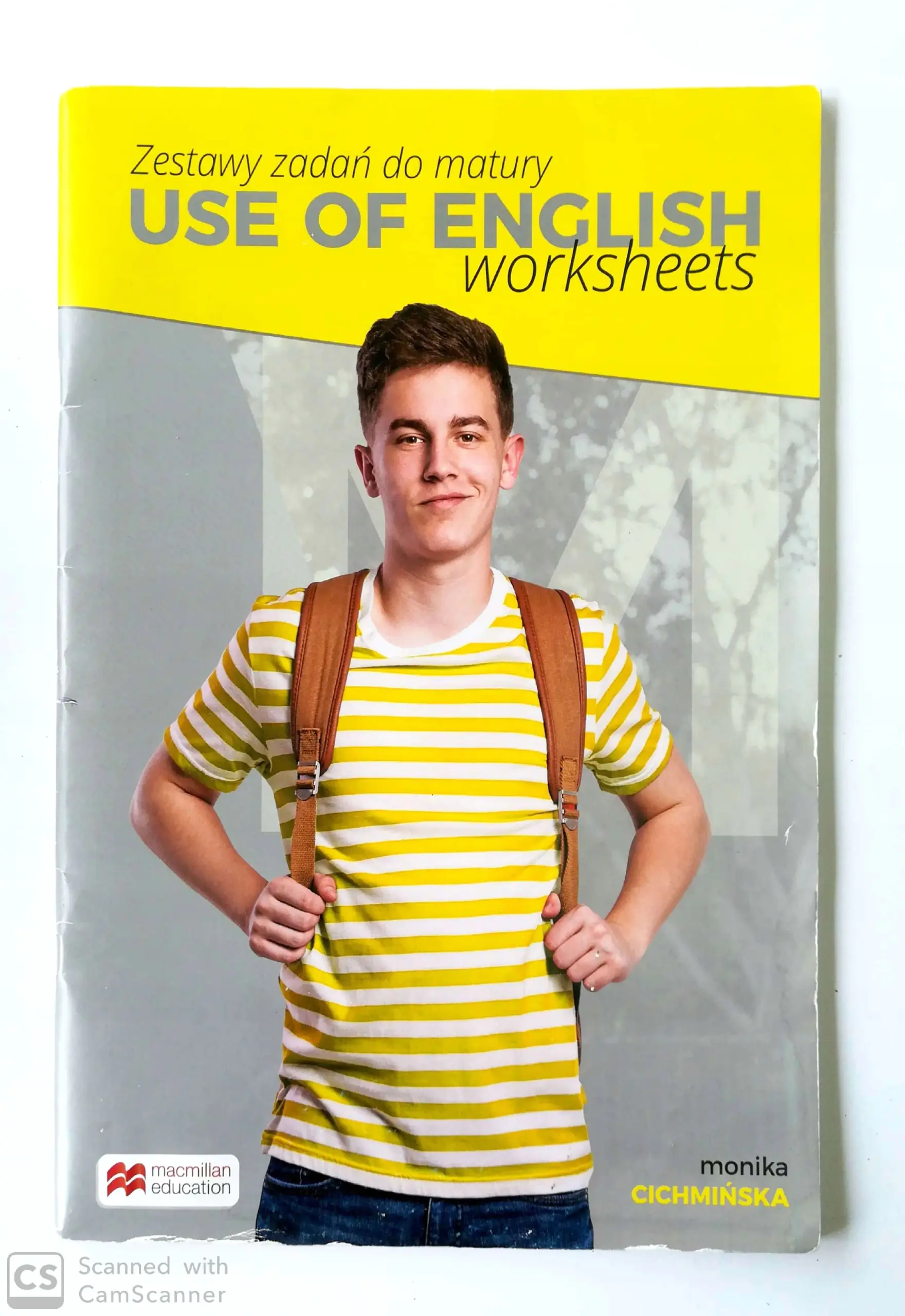 Książka - Use of English worksheets. Zestawy zadań do matur