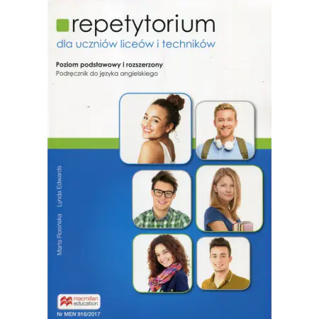 Repetytorium. Język angielski. Podręcznik. Liceum, technikum. Poziom podstawowy i rozszerzony + pdf