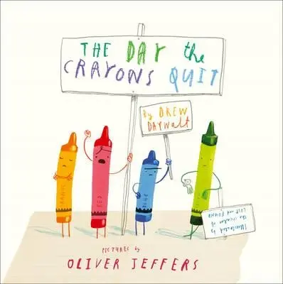 Książka - The day the crayons quit - Oliver Jefers