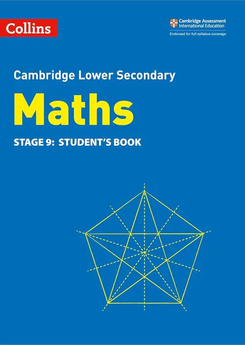 Książka - Cambridge Lower Secondary Maths Stage 9 Student's Book