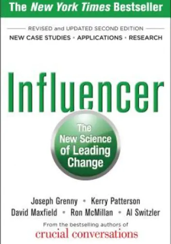 Książka - Influencer: The New Science of Leading Change