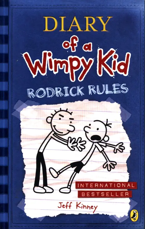 Książka - Rodrick Rules: Diary of a Wimpy Kid