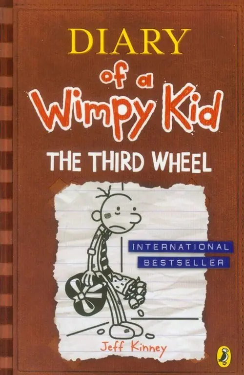 Książka - Diary of a Wimpy Kid 07. The Third Wheel