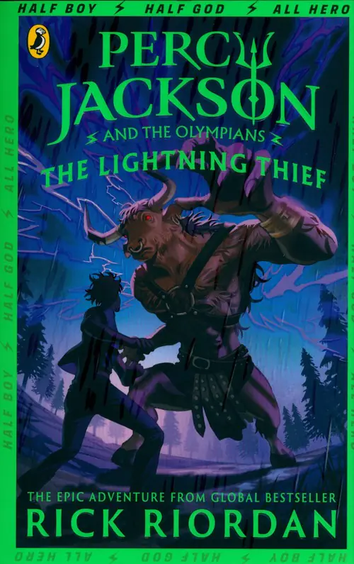 Książka - Percy Jackson and the Lightning Thief