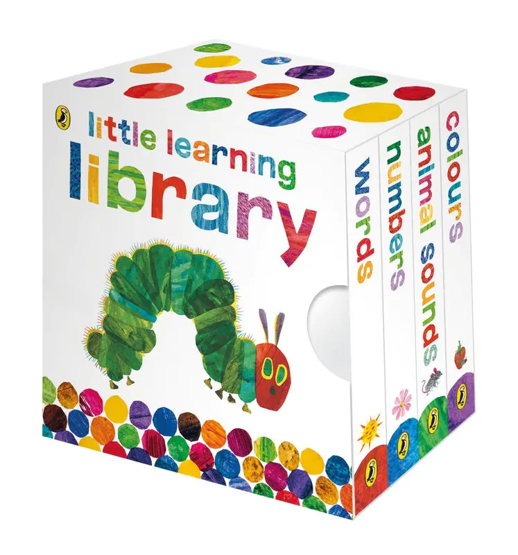 Książka - The Very Hungry Caterpillar. Little Learning Library