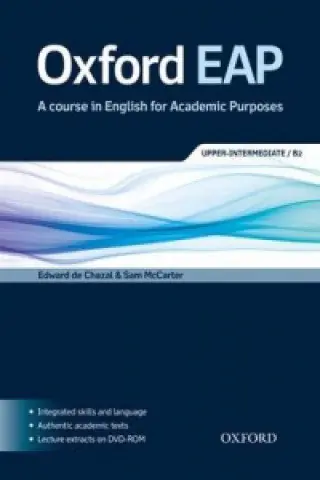 Książka - Oxford EAP B2. Student's Book + DVD-ROM Pack