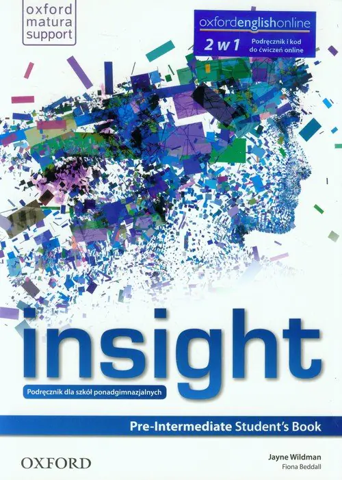 Książka - Insight. Pre-Intermediate. Student's Book. Podręcznik dla szkół ponadgimnazjalnych