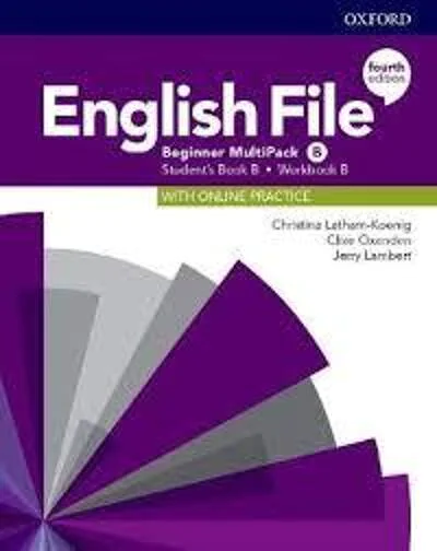 Książka - English File 4E Beginner Multipack B +Online practice