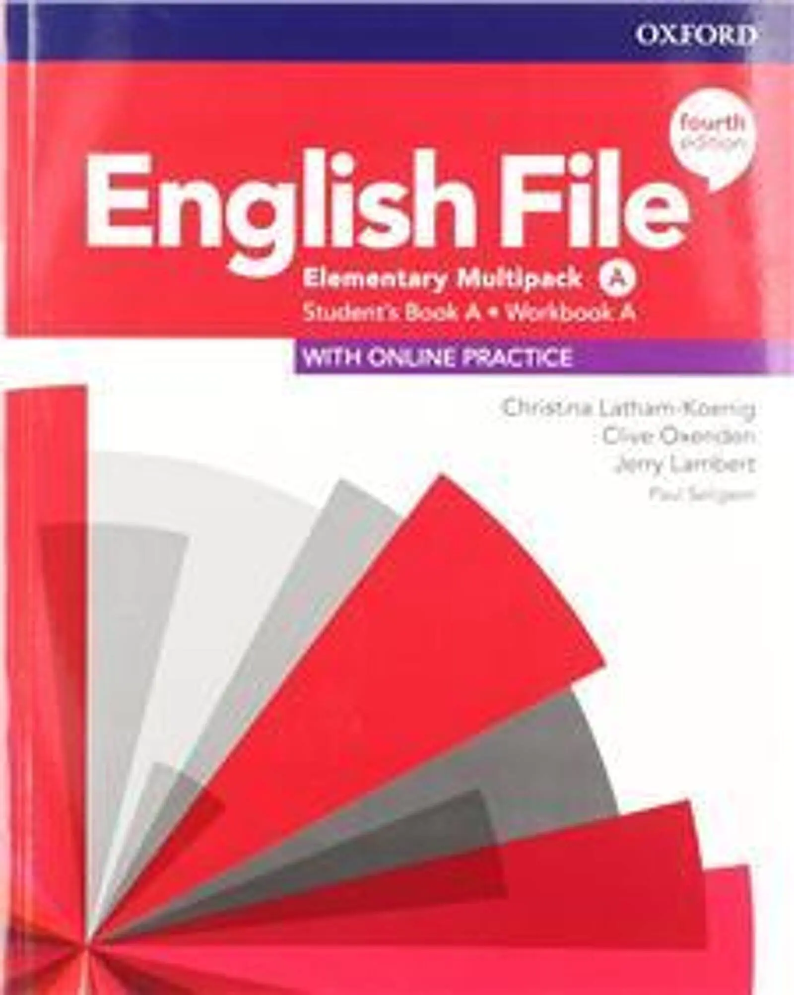 Książka - English File 4E Elementary Multipack A +Online practice