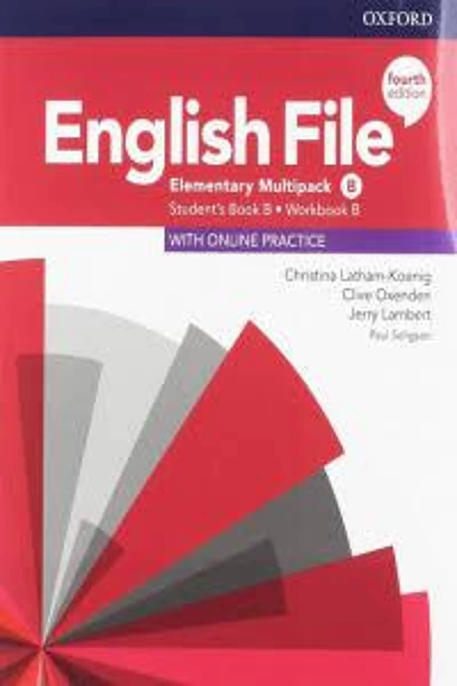 Książka - English File 4E Elementary Multipack B +Online practice
