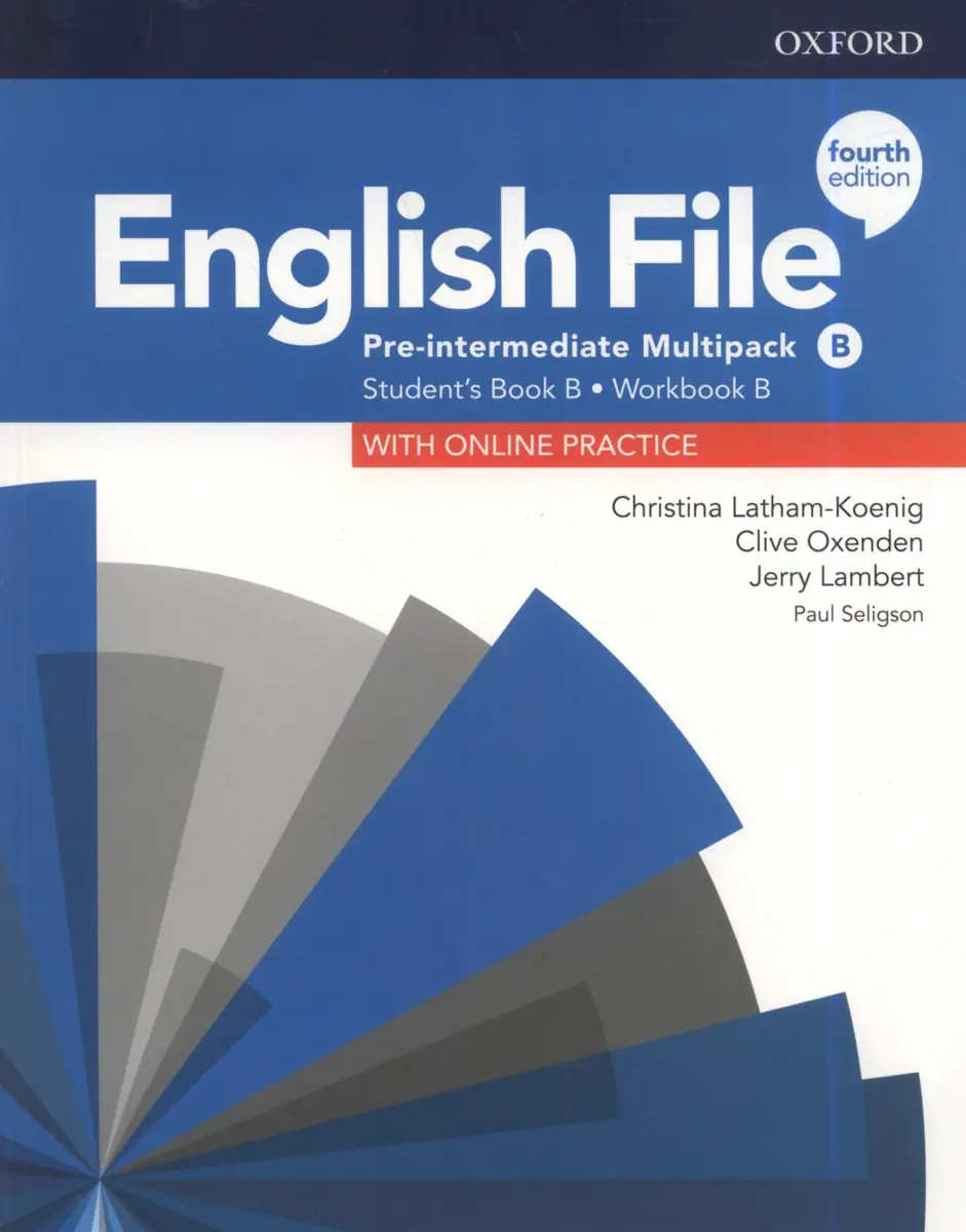 Książka - English File 4E Pre-Intermediate Multipack B +Online practice