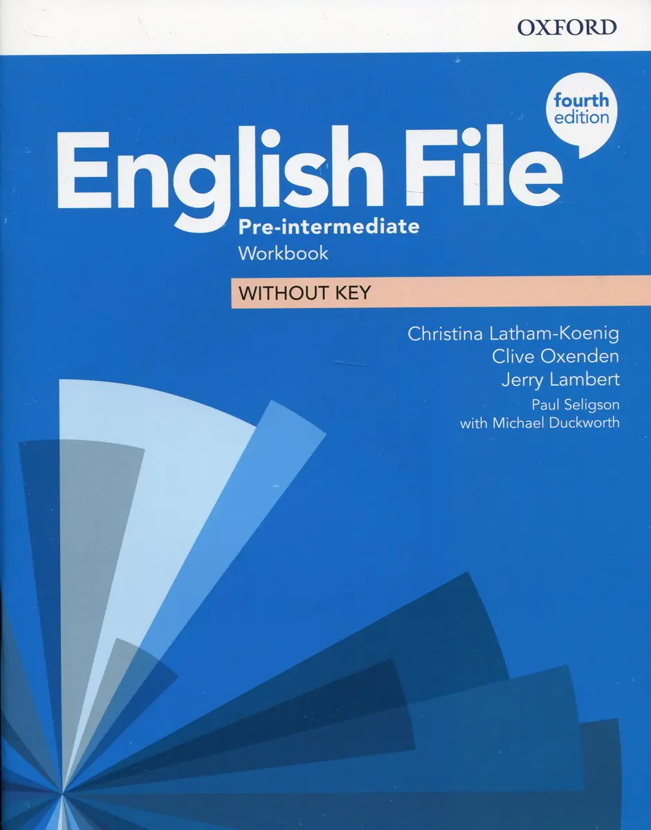 Książka - English File Pre-Intermediate Workbook without key