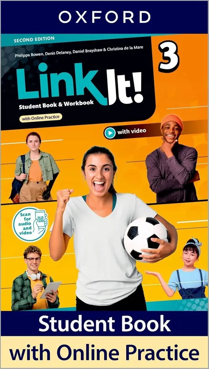 Książka - Link It! 2E Level 3 SB + WB + online