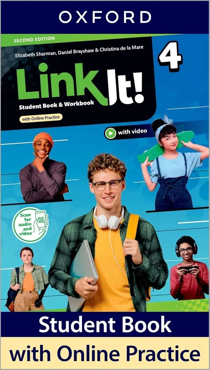 Książka - Link It! 2E Level 4 SB + WB + online