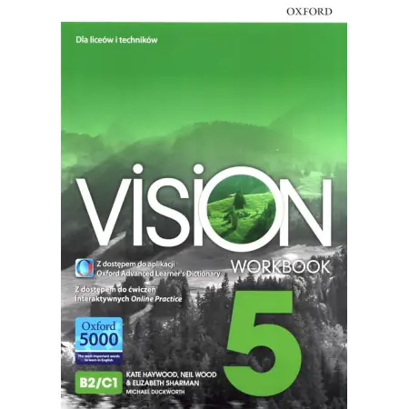 Vision 5. Workbook + kod online