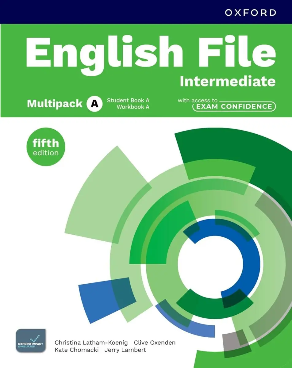 Książka - English File 5E Intermediate Multipack A with access to Skills Confidence multi-pack A