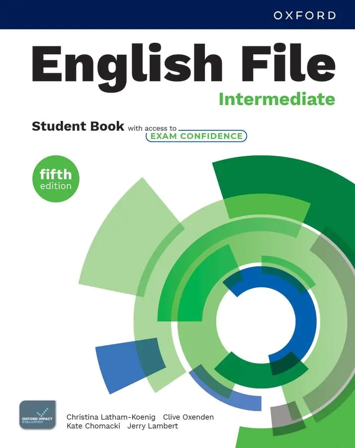 Książka - English File 5E Intermediate StudentBook access to Exam Confidence