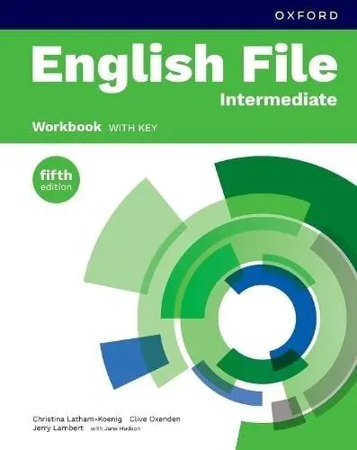 Książka - English File 5E Intermediate WorkBokk with Key