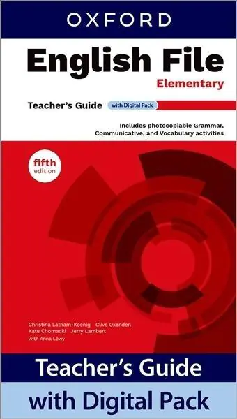 Książka - English File 5E Elementary Teacher's Guide with Digital Pack