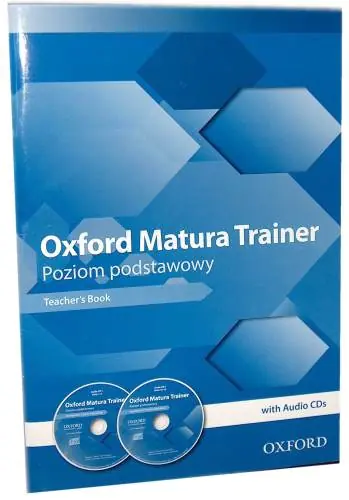 Książka - Oxford Matura Trainer ZP Teacher's Book+CDs OXFORD