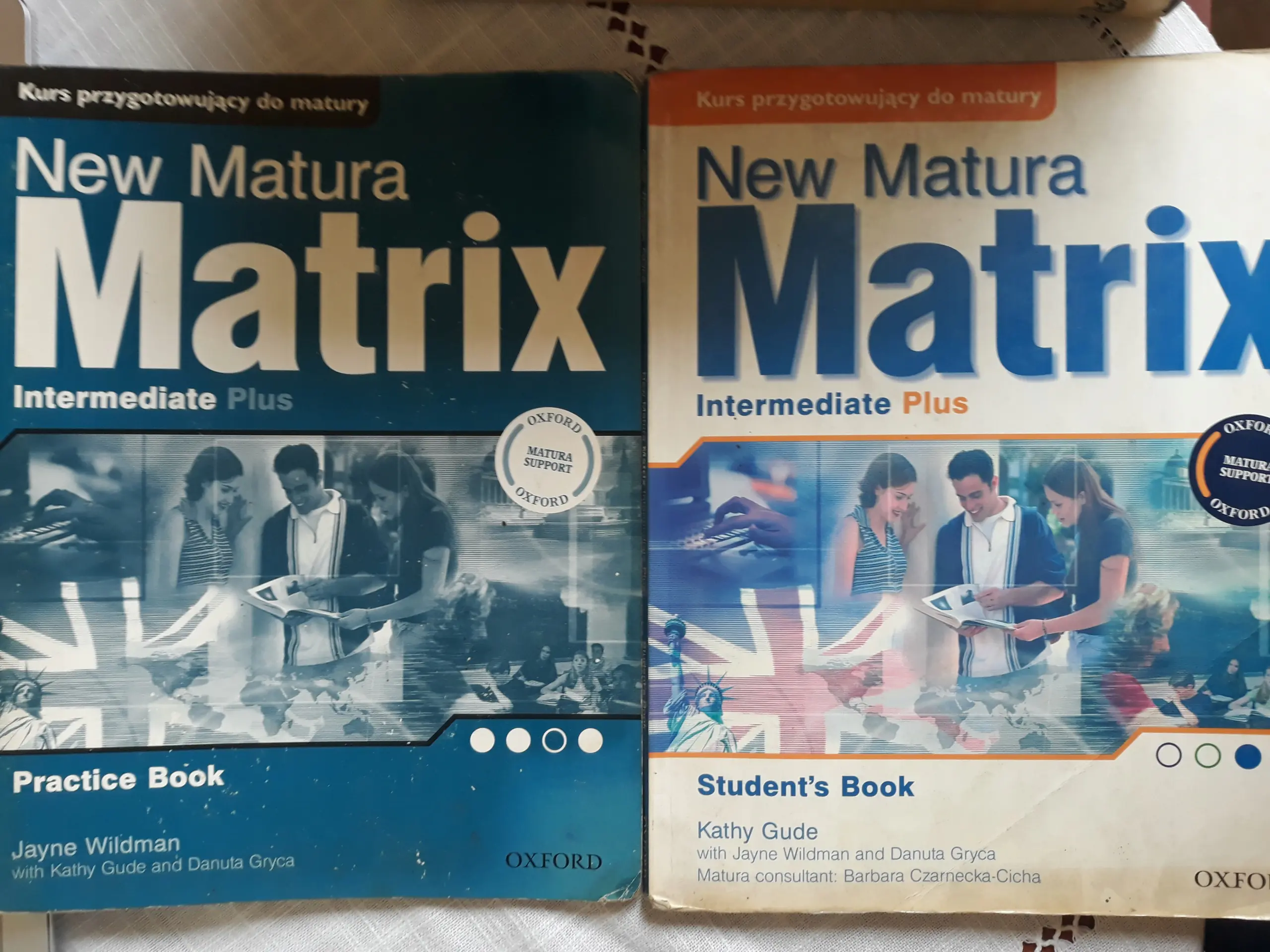 Książka - New Matura Matrix Intermediate. Zeszyt Ćwiczeń