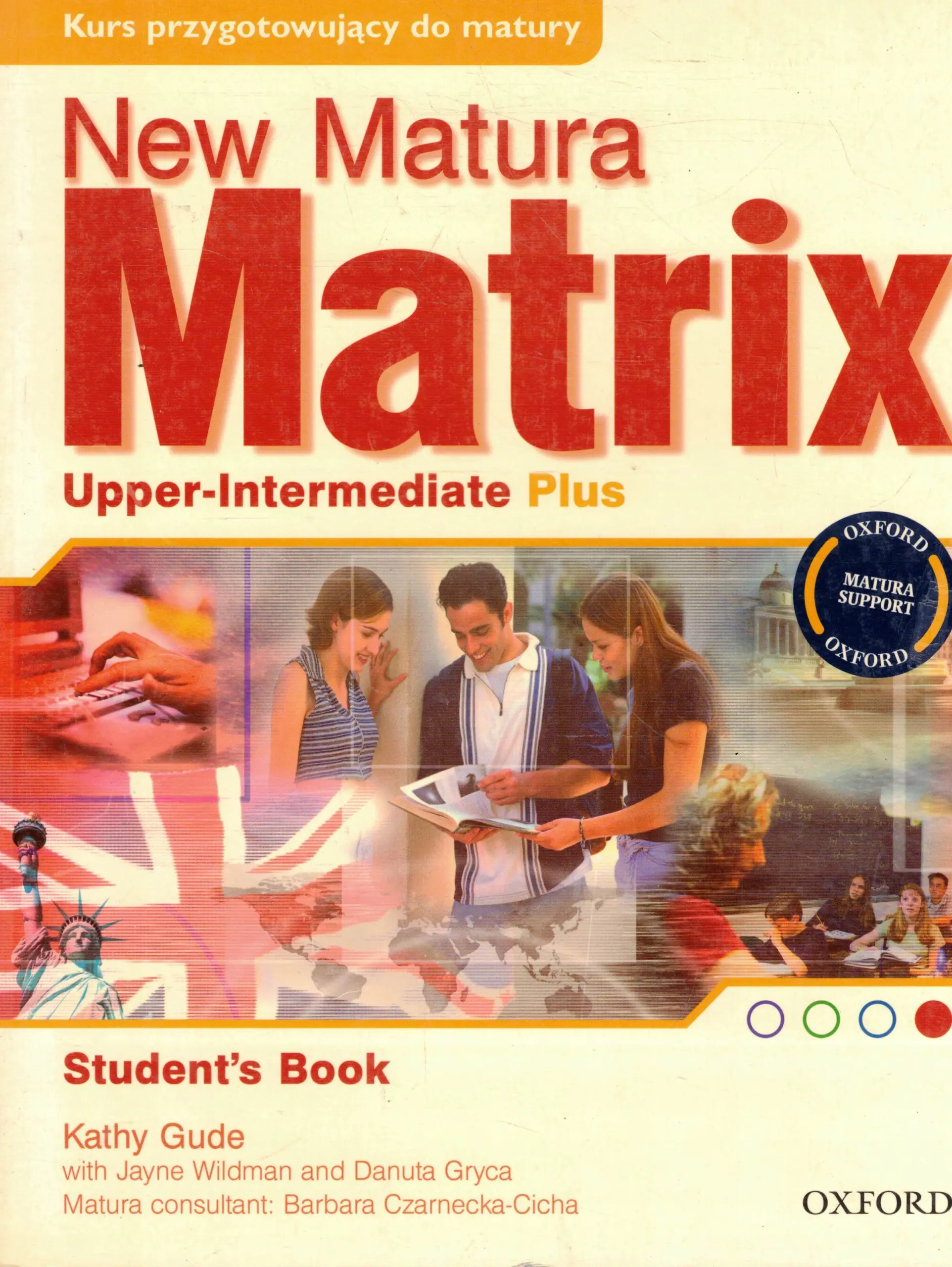 Książka - New Matura Matrix. Upper-intermediate plus. Student's book