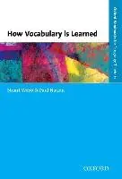 Książka - How Vocabulary Is Learned