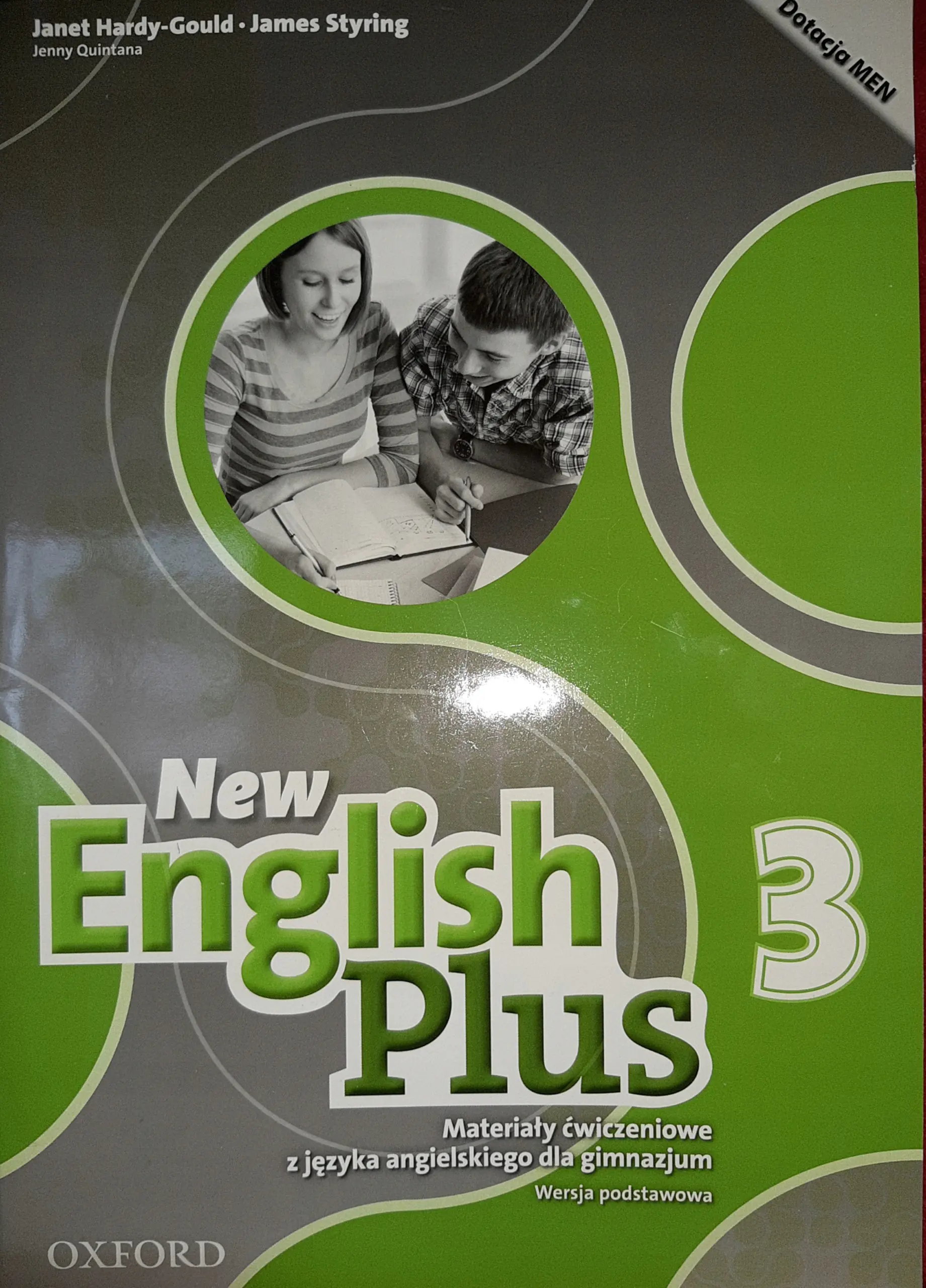 Książka - New English Plus 3 Materiały ćwiczeniowe Wersja podstawowa