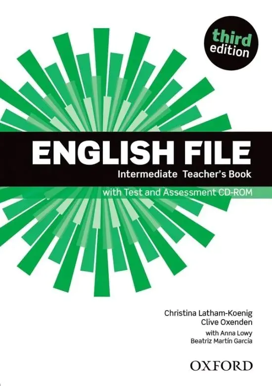 Książka - English File Intermediate Teacher's Book + CD