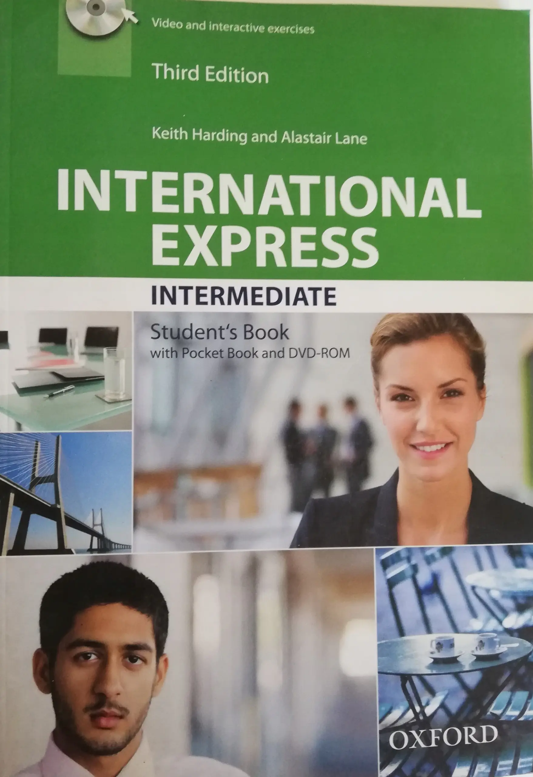 Książka - International Express Interm. 3E SB   DVD OXFORD
