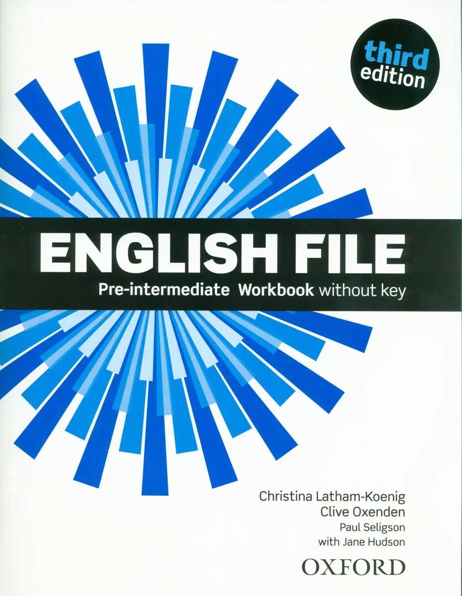 Książka - English File 3E Pre-Intermediate Workbook