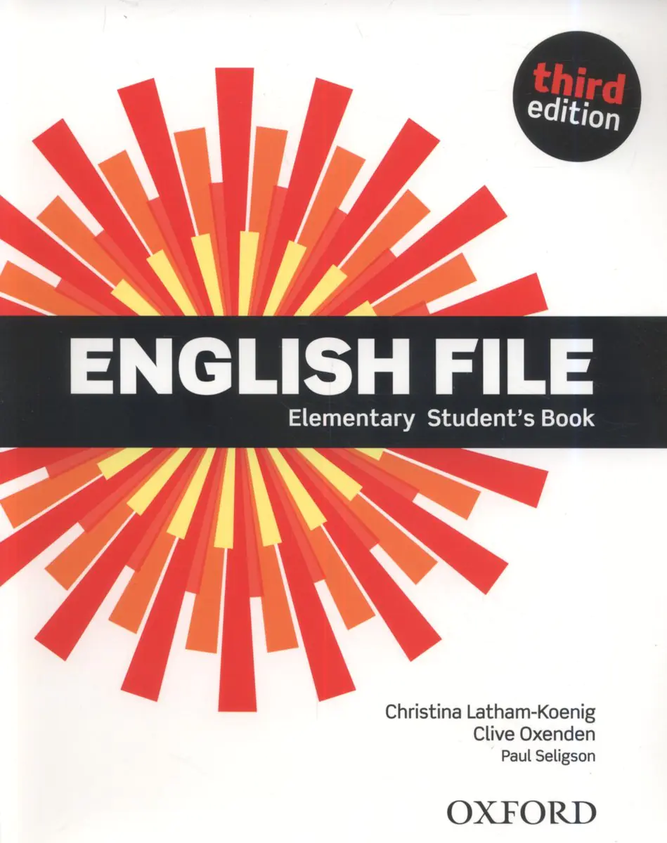 Książka - English File 3E Elementary Student's Book