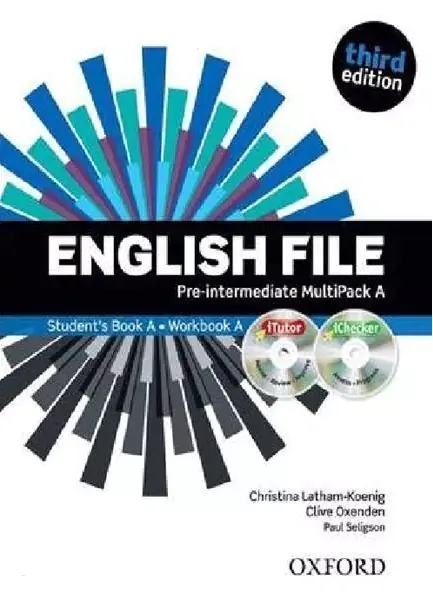 Książka - English File 3Ed Pre-Intermediate  Multipack A with iTutor + iChecker