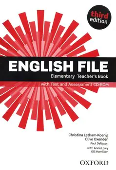 Książka - English File Elemenary Teacher's Book +CD