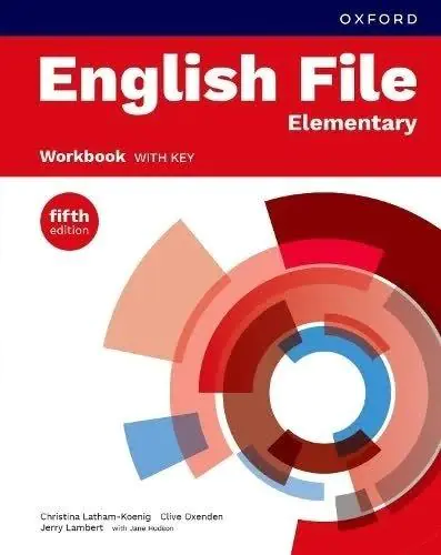 Książka - English File 5E Elementary WorkBook with Key