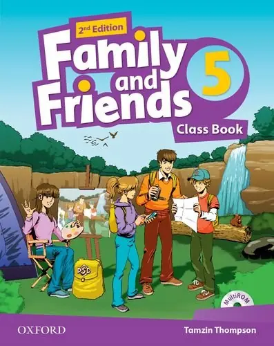 Książka - Family and Friends 5. Edition 2. Class Book + MultiROM