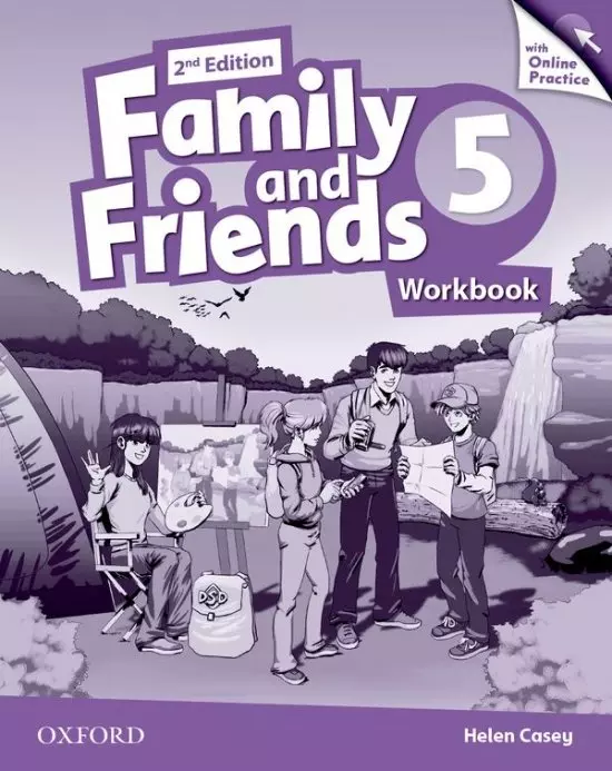 Książka - Family and Friends 5. Edition 2. Workbook + Online Practice Pack